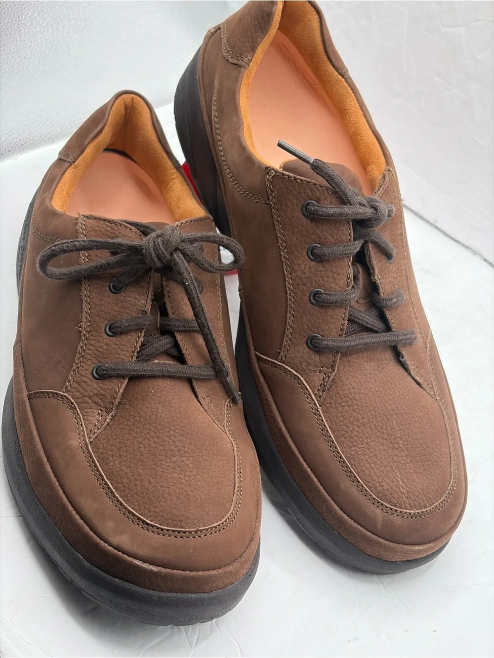 Dr. Comfort Justin Casual Comfort Shoes, #5520, Brown, LEA, Mens 15 Wide